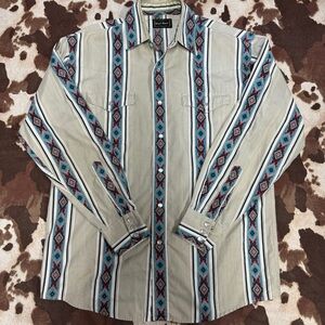 High Noon Western Button-Up Shirt